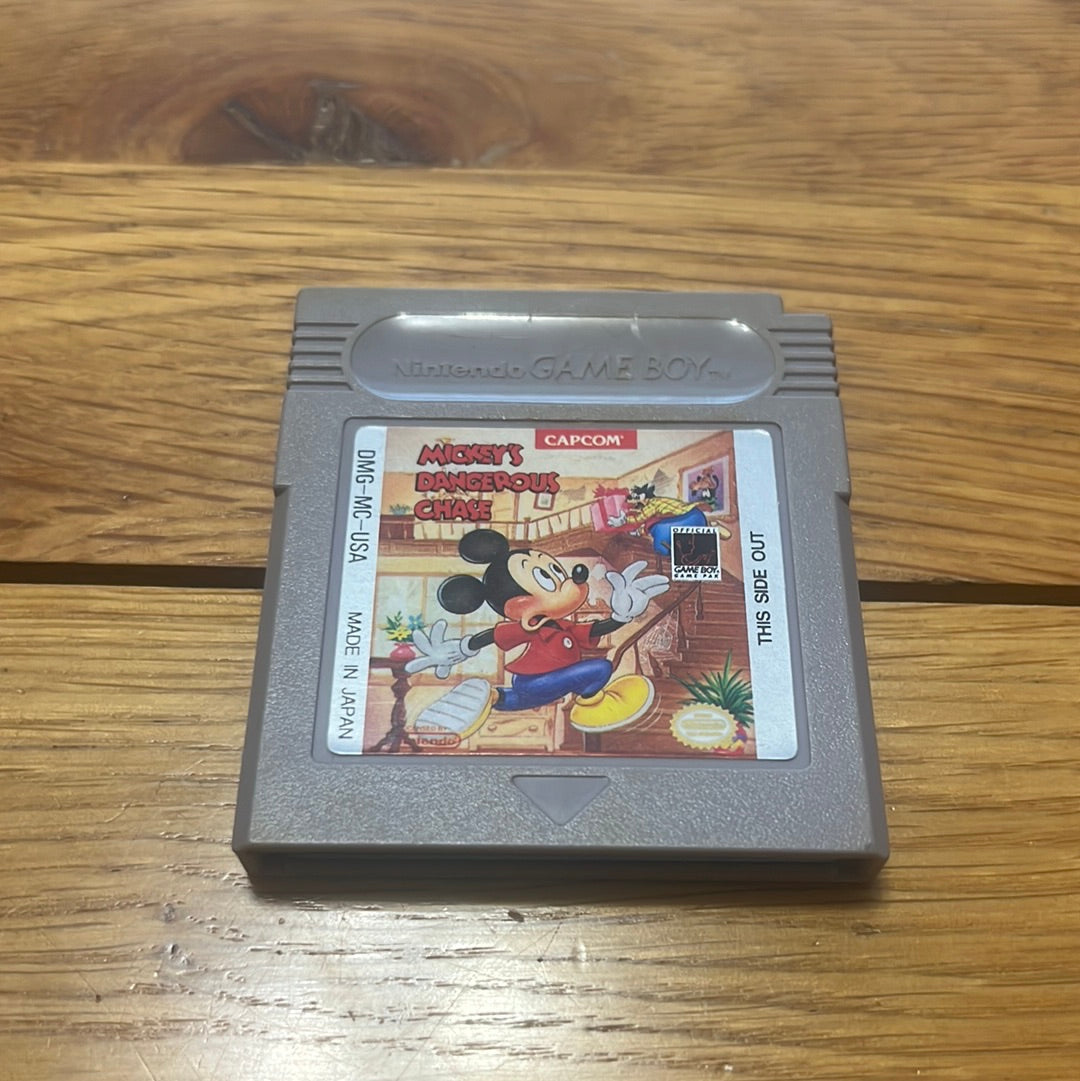 Mickey's Dangerous Chase Nintendo Game Boy Cart Only Mickey's Dangerous Chase Nintendo Game Boy Cart Only